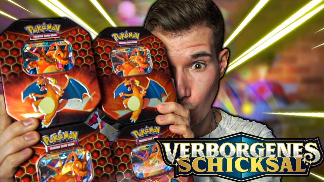 Wir öffnen Glurak Tin Boxen 😱 POKÉMON Verborgenes Schicksal Opening