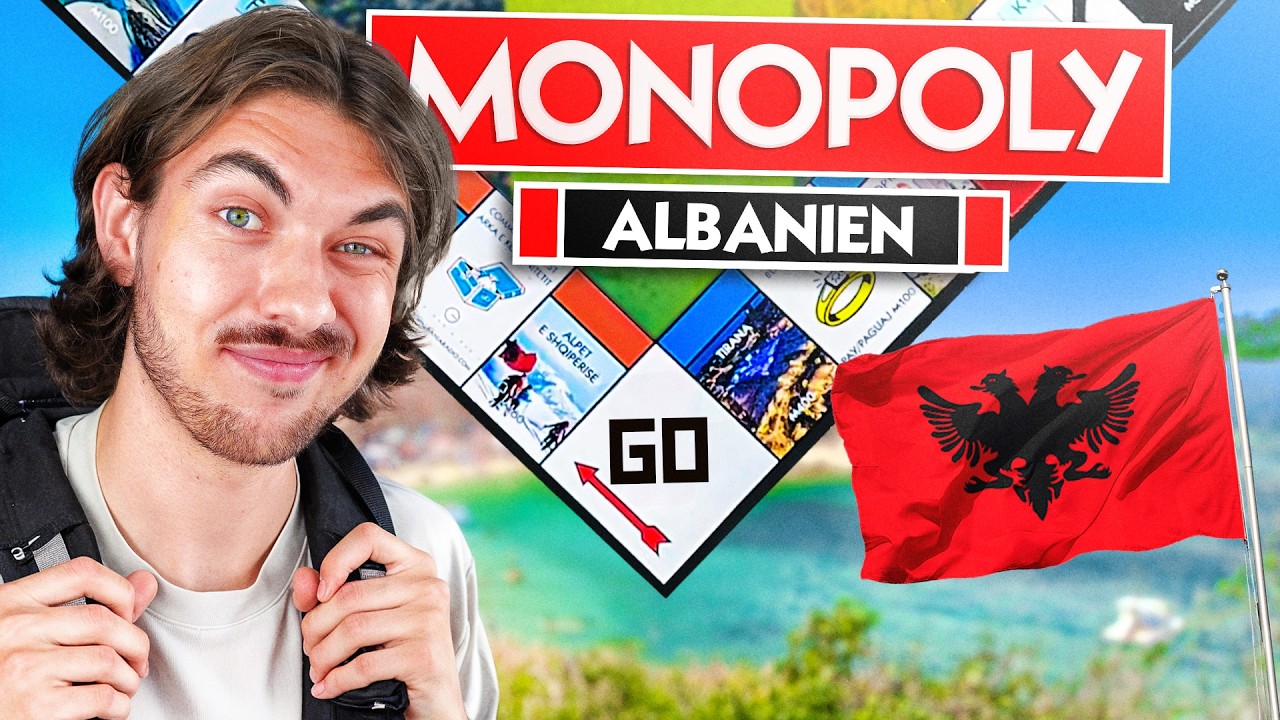 Ich spiele Real Life Monopoly in Albanien 🇦🇱