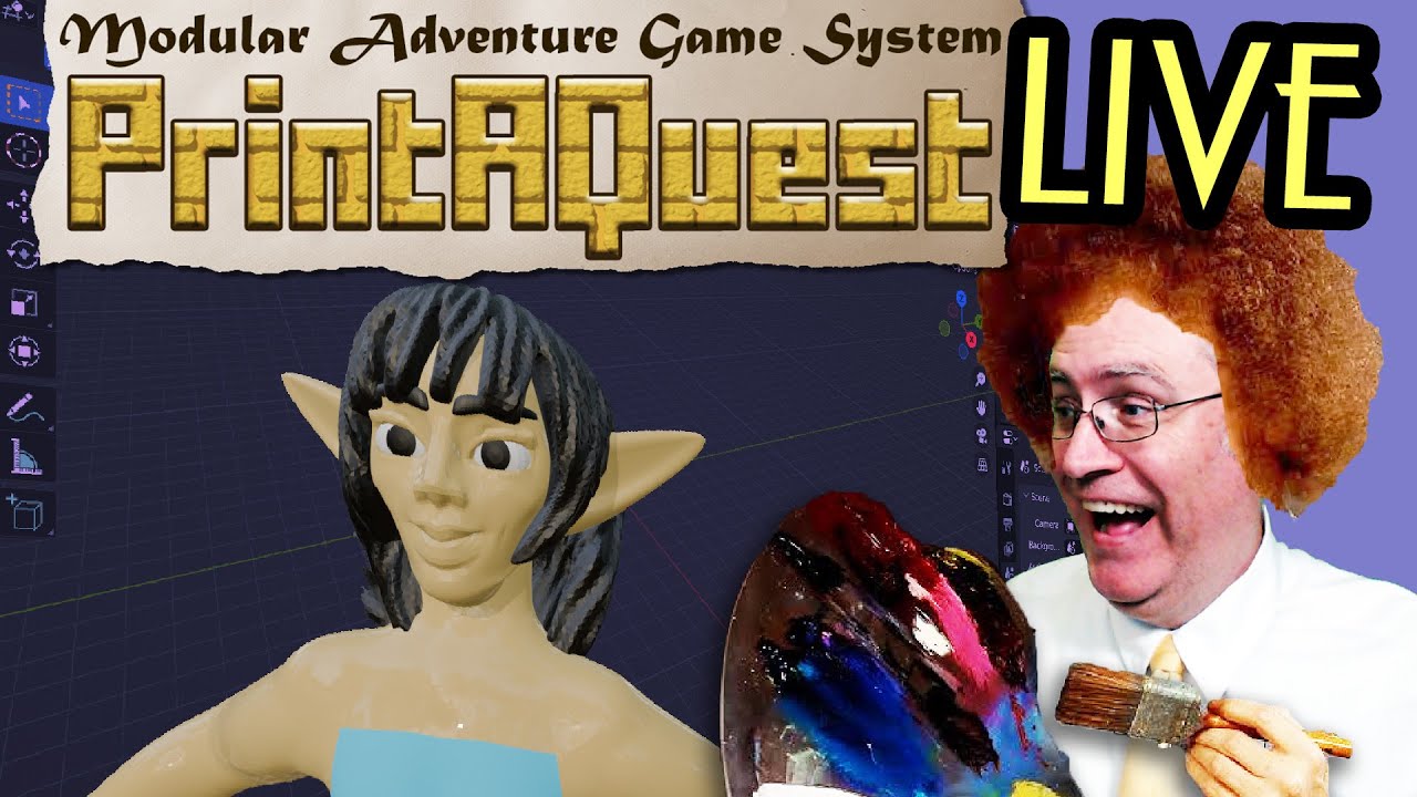 PrintAQuest Modeling the Elf