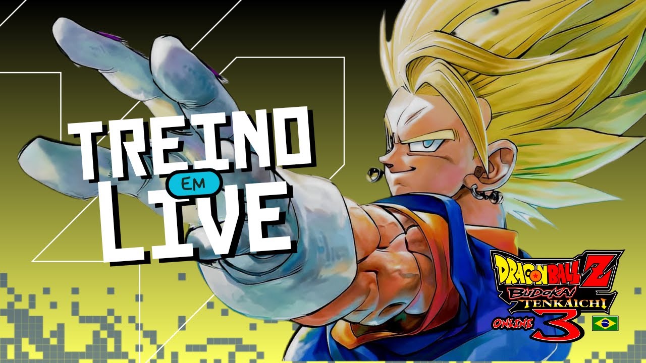 LIVE TREINO - DBZ BT3!