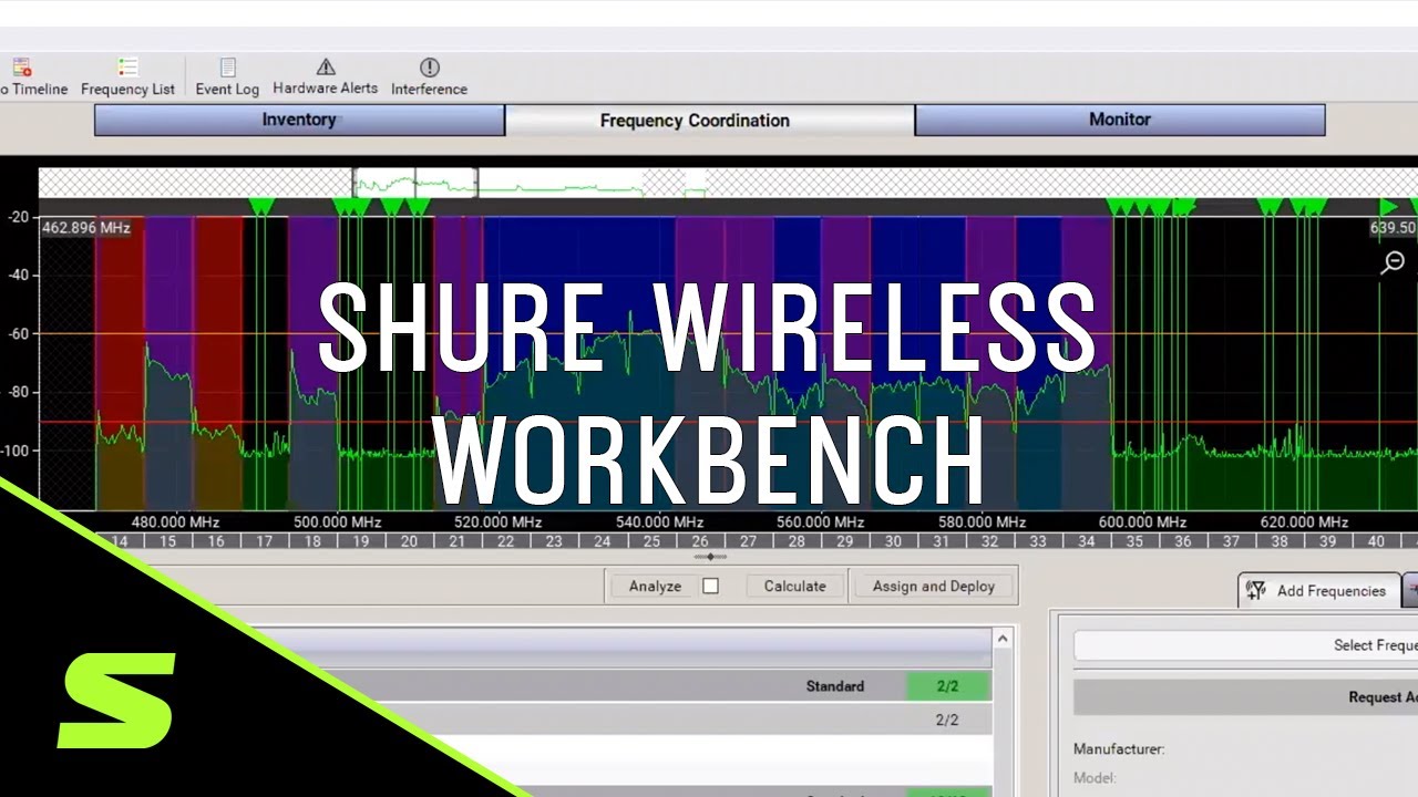 Shure Wireless Workbench