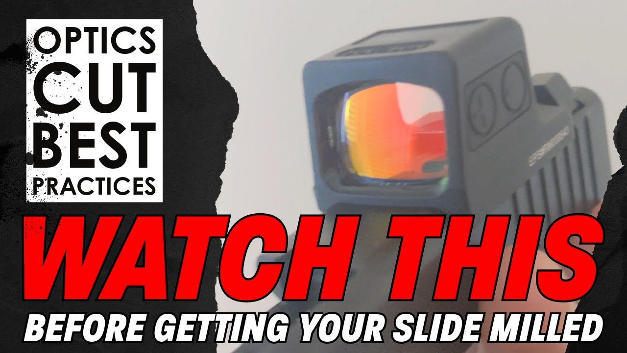 How to get your Pistol Slide Cut for an Red Dot Optic