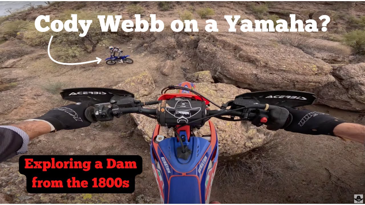 Max Gerston and Cody Webb (On a Yamaha?!) Ride to the China Damn