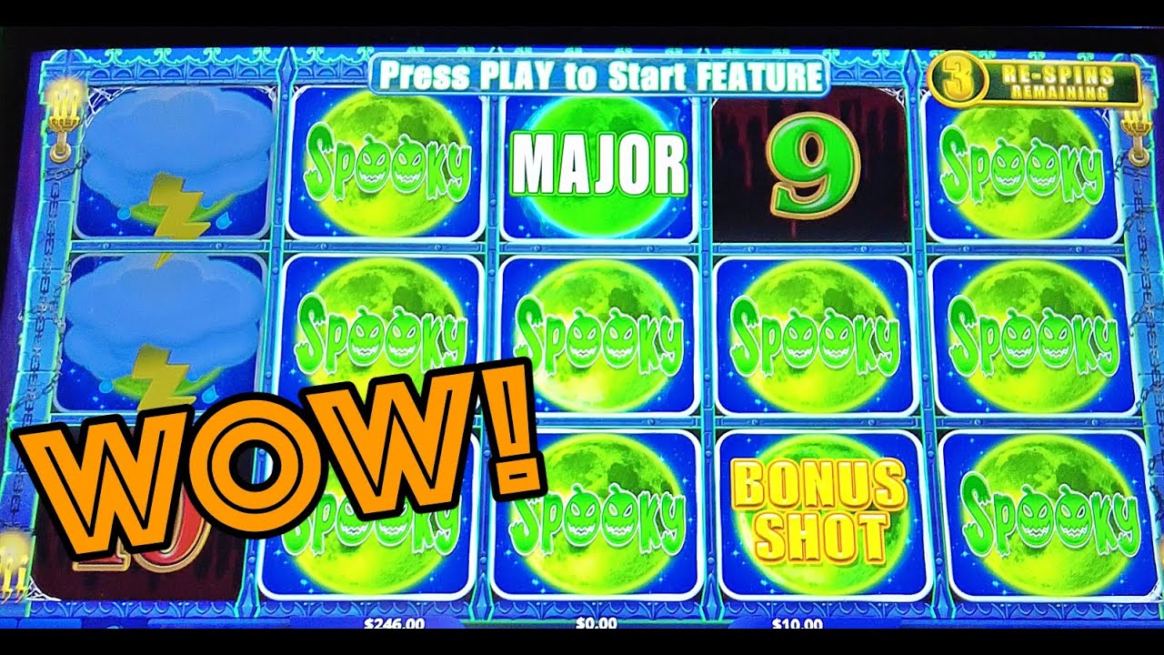 🚨BRAND NEW! Incredible High Limit Run on new Outgrow Link Spooky Moon!