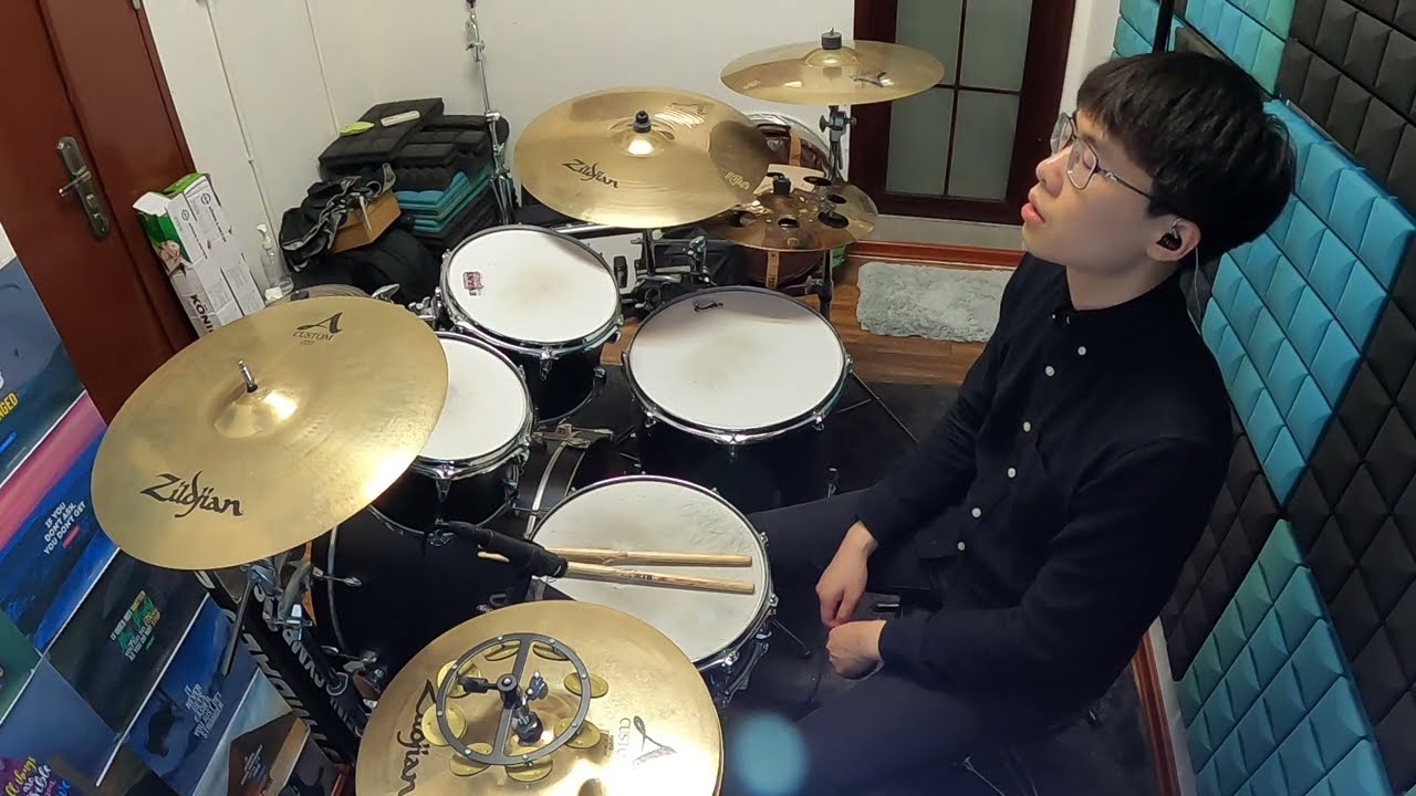 草東沒有派對 - 床｜Drum Cover by Crow Chan