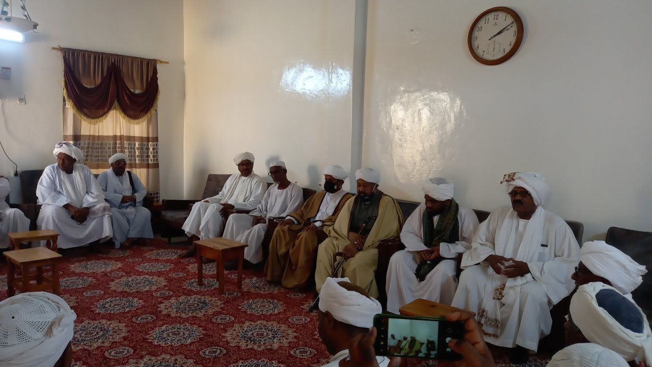 مدحة يا ذا الجلال- السيد عبدالله المحجوب والسيد محمد المرغني  معزين في فضيلة مولانا الشيخ الشعراني