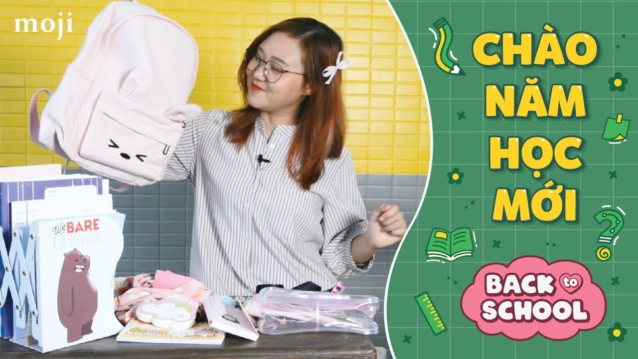 Moji Tour - BACK TO SCHOOL | CHUẨN BỊ ĐỒ DÙNG HỌC TẬP CHO NĂM HỌC MỚI - Moji Channel