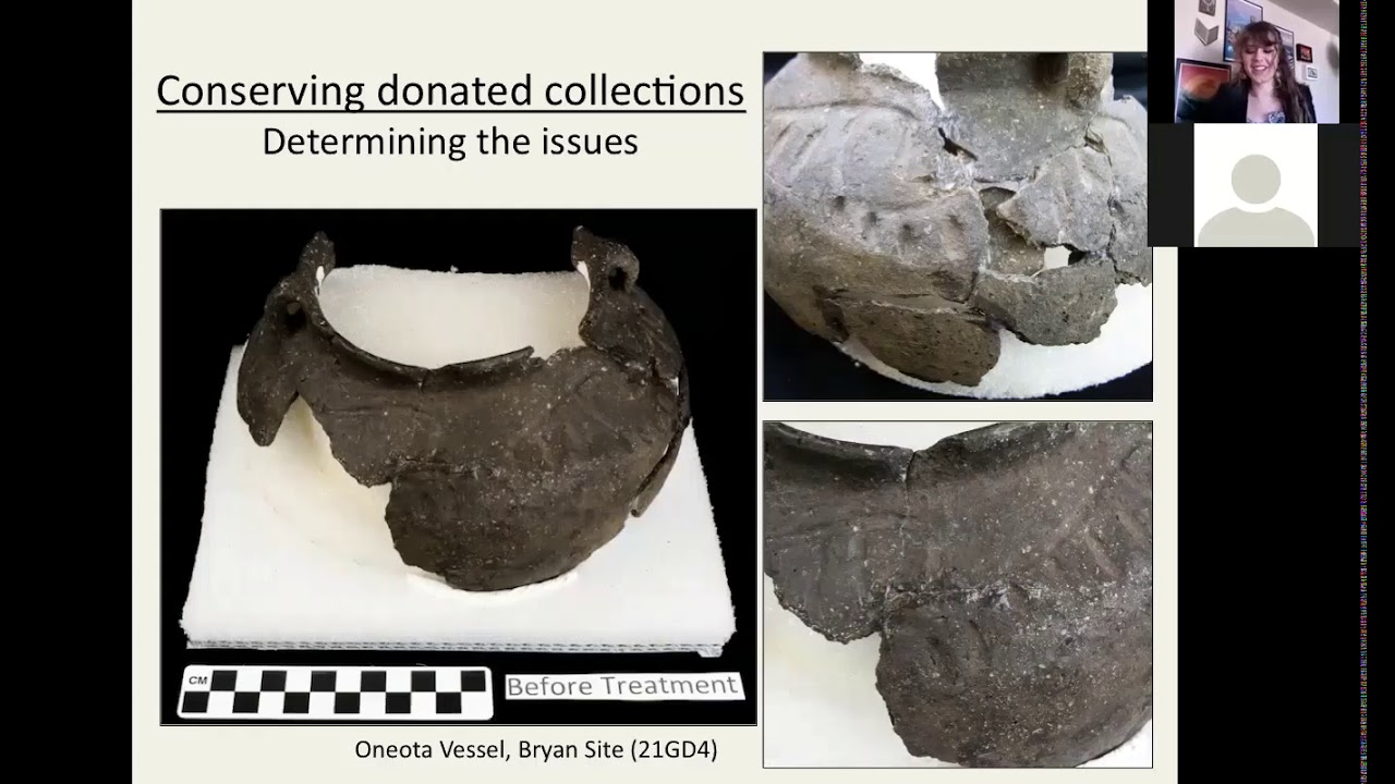 Archaeological Conservation at the Science Museum of Minnesota (Brehm, 2021 CMA Symposium)
