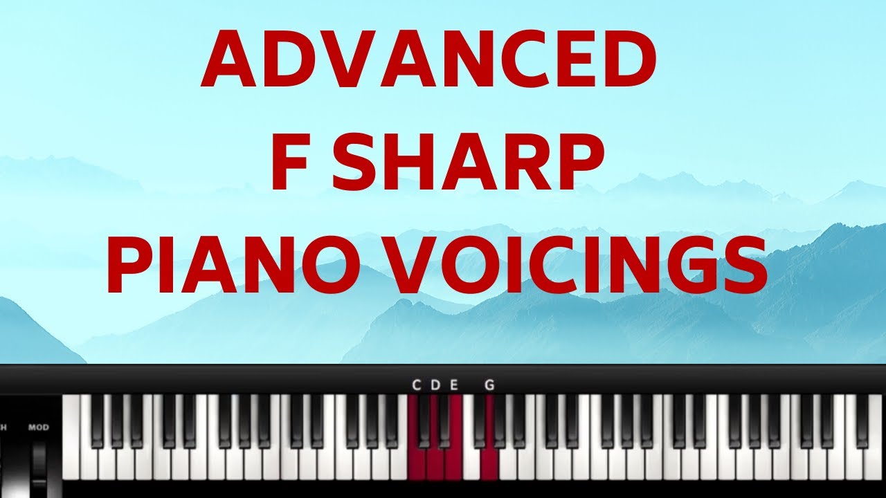 F SHARP (F#) ADVANCED 2-5-1 PIANO VOICINGS (Instructor - Caleb Fadhili)