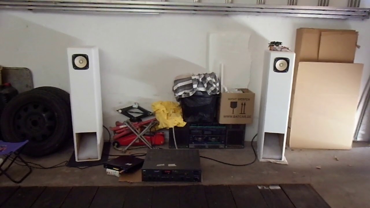 meine Fostex FE126EN Exponential-Hornlautsprecher