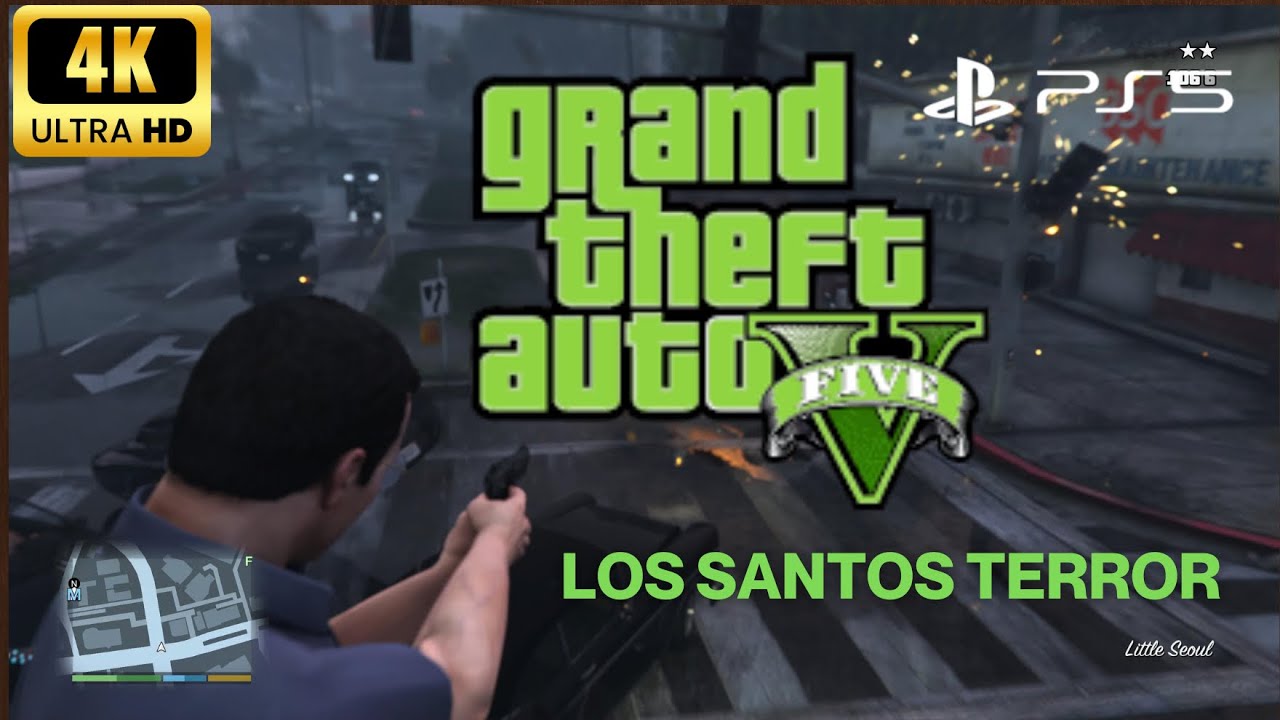 GTA V PS5 | Los Santos Terror Spree Ends in Total Wipeout 😈🔥