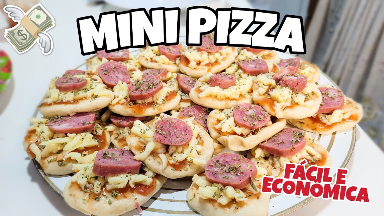 MINI PIZZA PARA FESTAS - DERRETE NA BOCA - VENDA MUITO!!