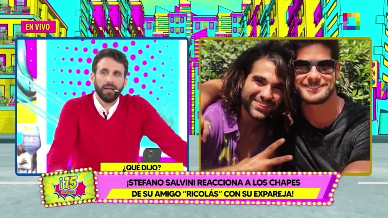 Amor y Fuego - MAY 06 -STEFANO SALVINI REAACIONA A LOS CHAPES DE “RICOLAS” CON SU EXPAREJA | Willax