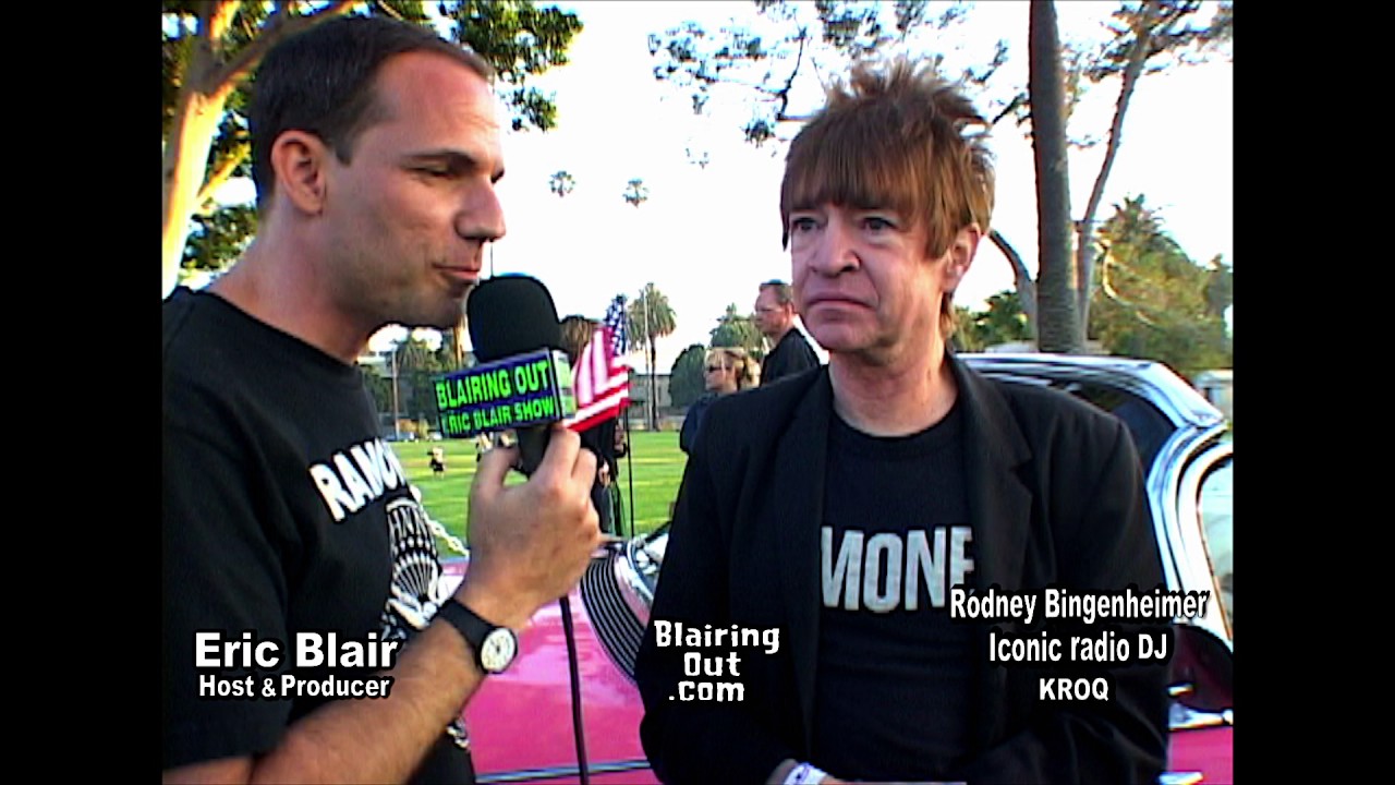 Rodney Bingenheimer & Eric Blair @ Johnny Ramone Tribute 2005