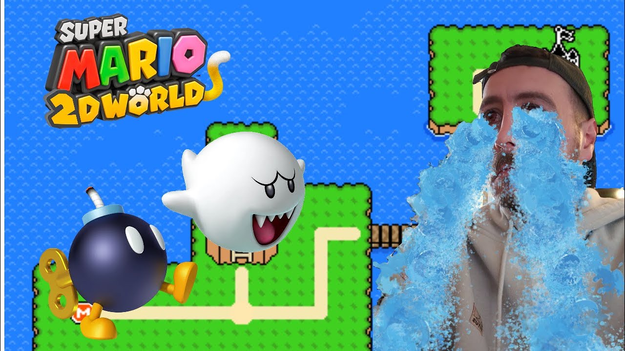 Ist DIESE MAP zu SCHWER? // SUPER MARIO 2D WORLD by 2D Mario