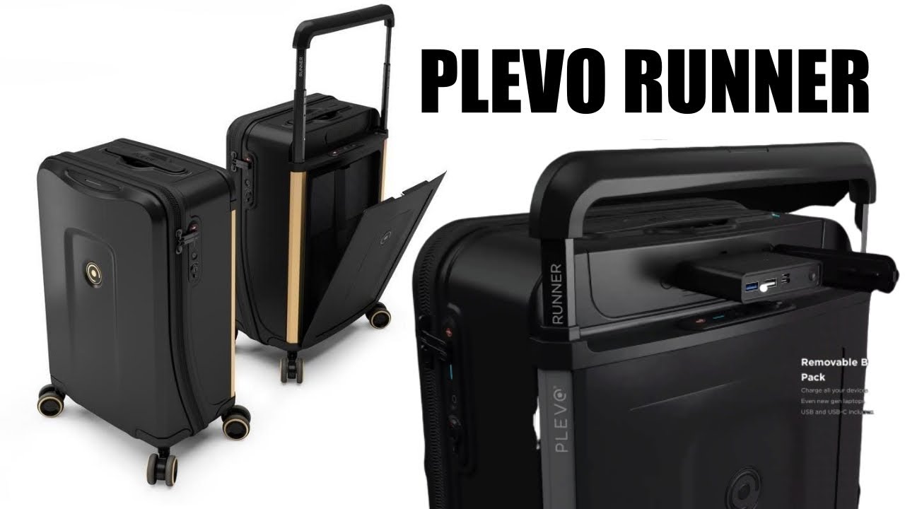 PLEVO Runner - The Luggage Bag from the Future! - Face/Touch ID + More - Any Good?