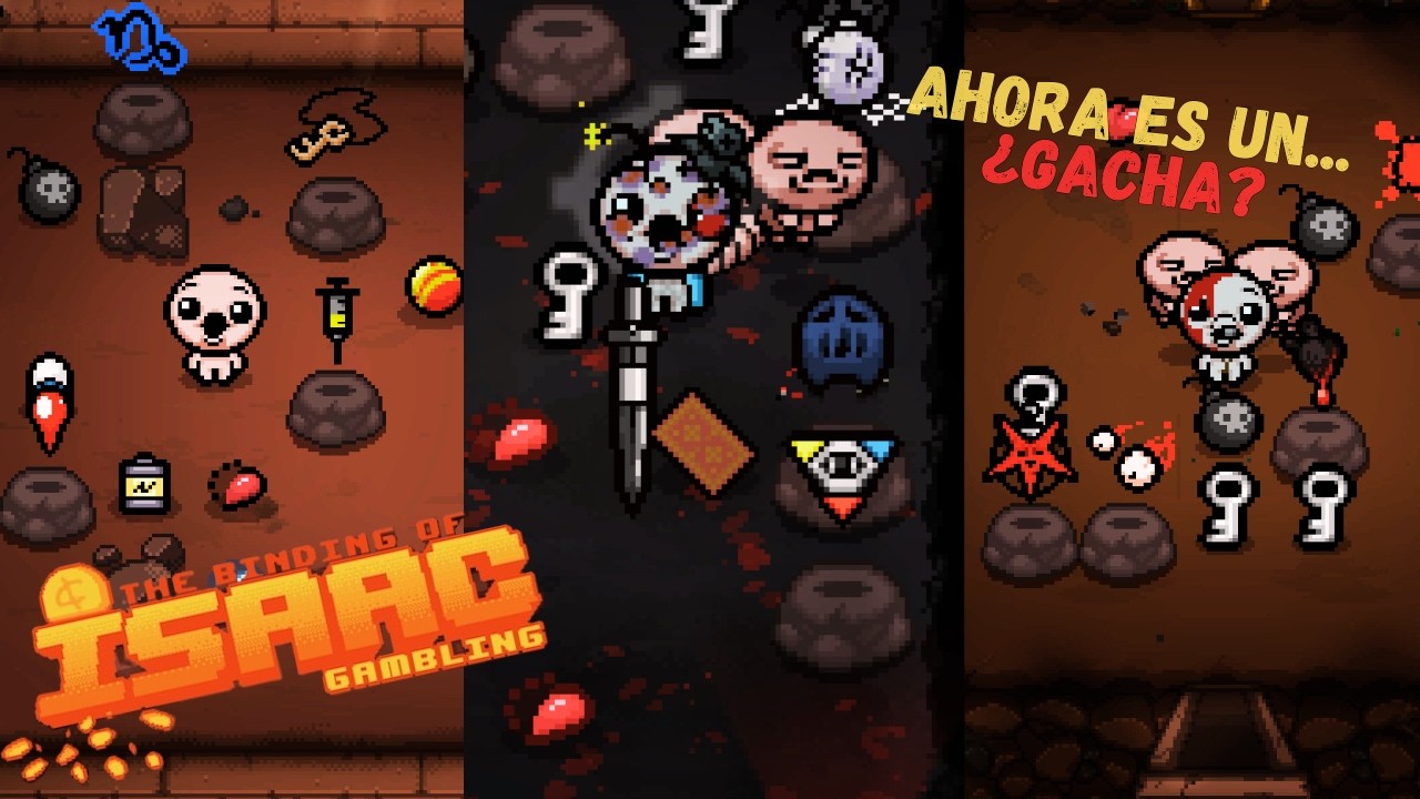 Juego ISAAC pero es un... ¿Gacha? - The Binding of Gambling