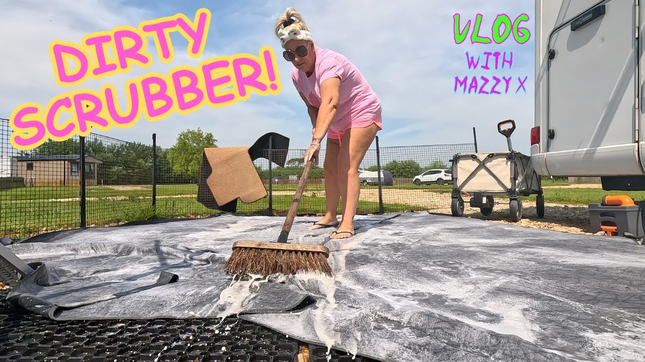 Deep Cleaning Motorhome Carpets & Awning Rug