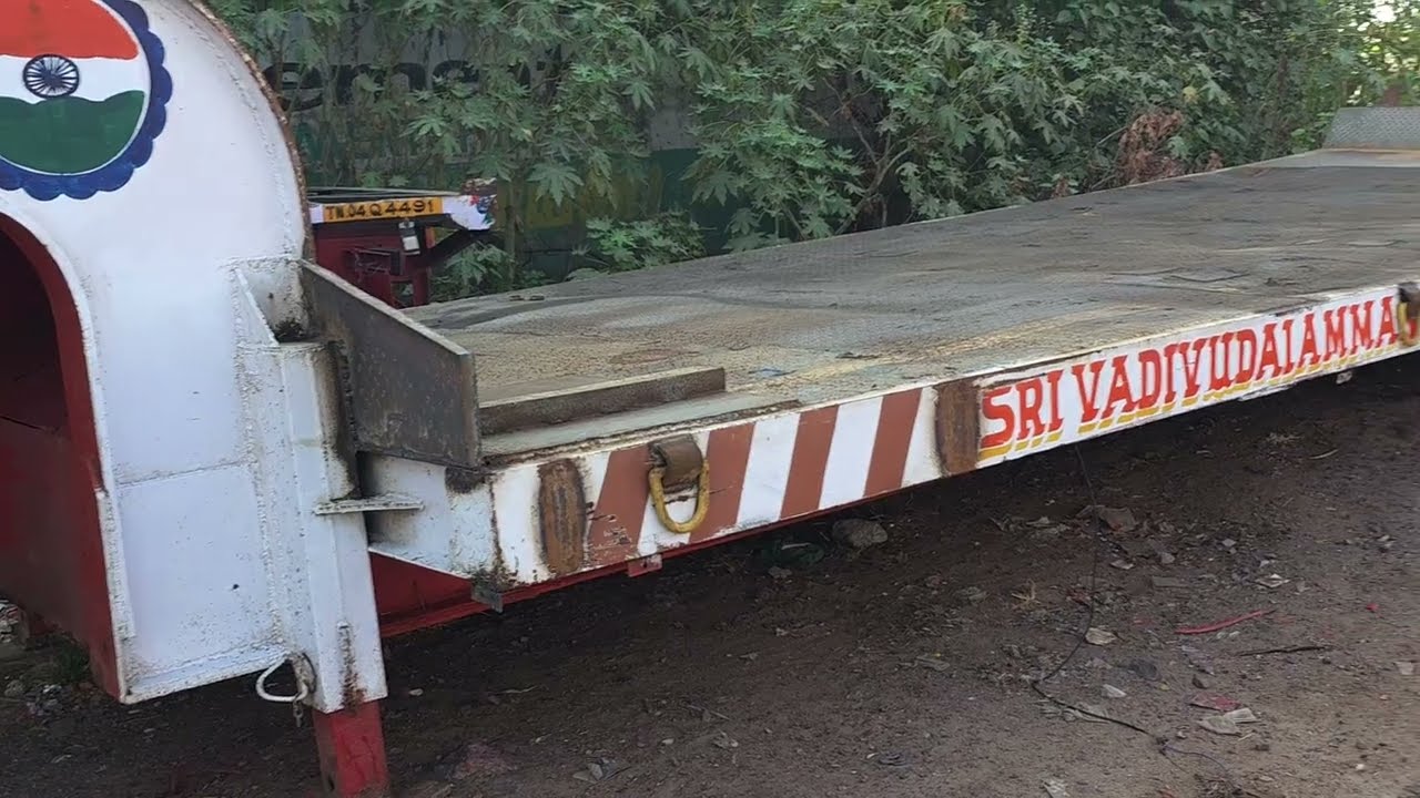 Ultra Low Bed to Low Bed Trailer Conversion | For requirements, contact: 9962612732