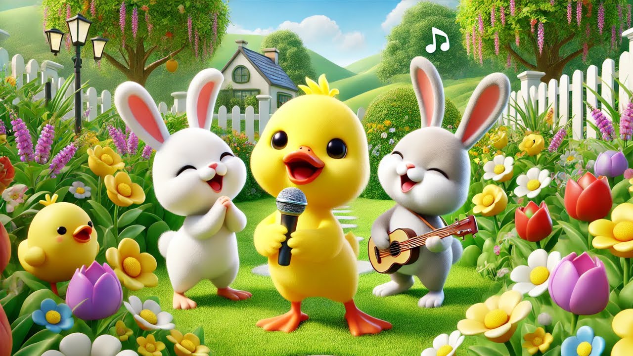 Một Con Vịt, Ch&uacute; Thỏ Con - Nhạc Thiếu Nhi Chi B&eacute; M&uacute;a H&aacute;t Vui Chơi - Li&ecirc;n Kh&uacute;c Thiếu Nhi S&ocirc;i Động 4K
