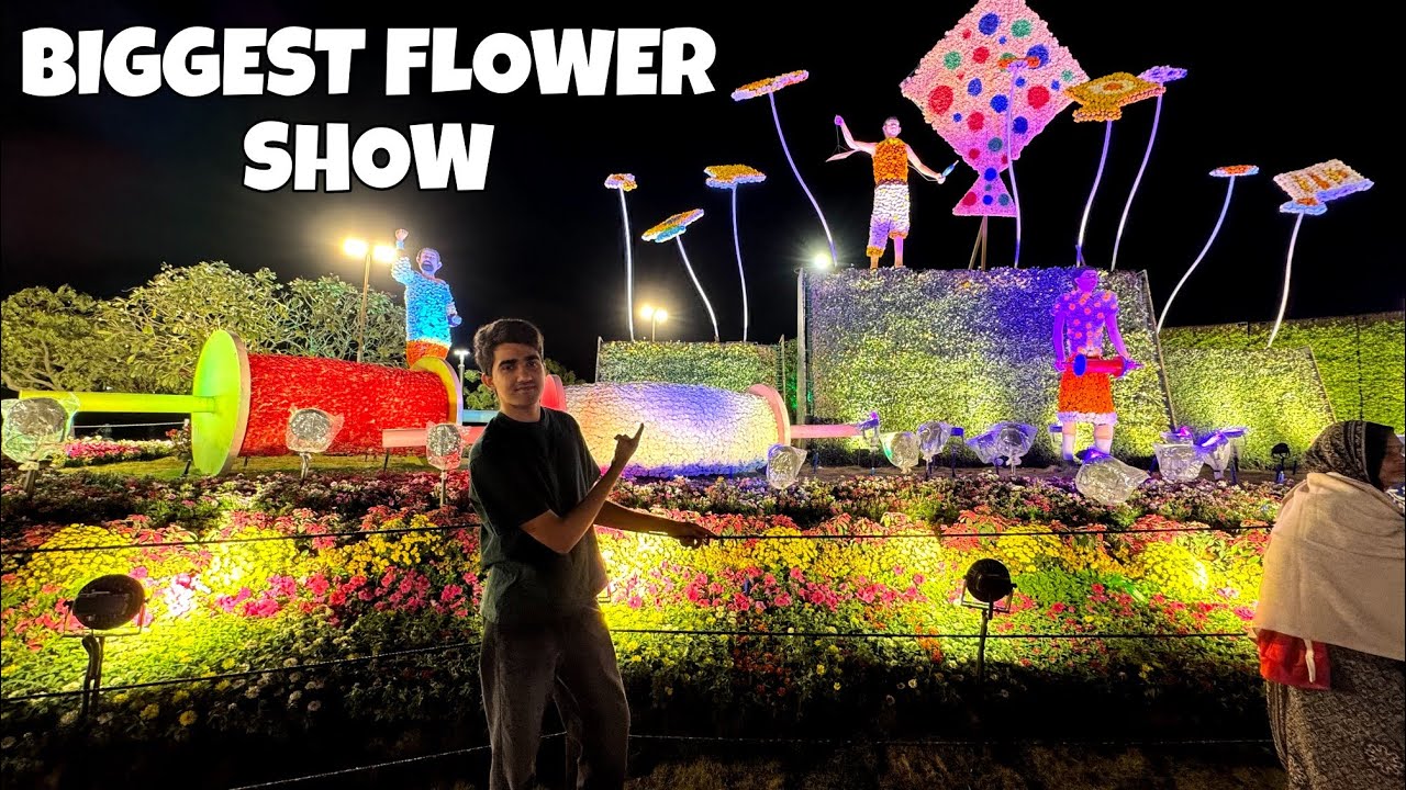 Maine Socha Normal Hoga… Par 😍 | Ahmedabad Flower Show 2026