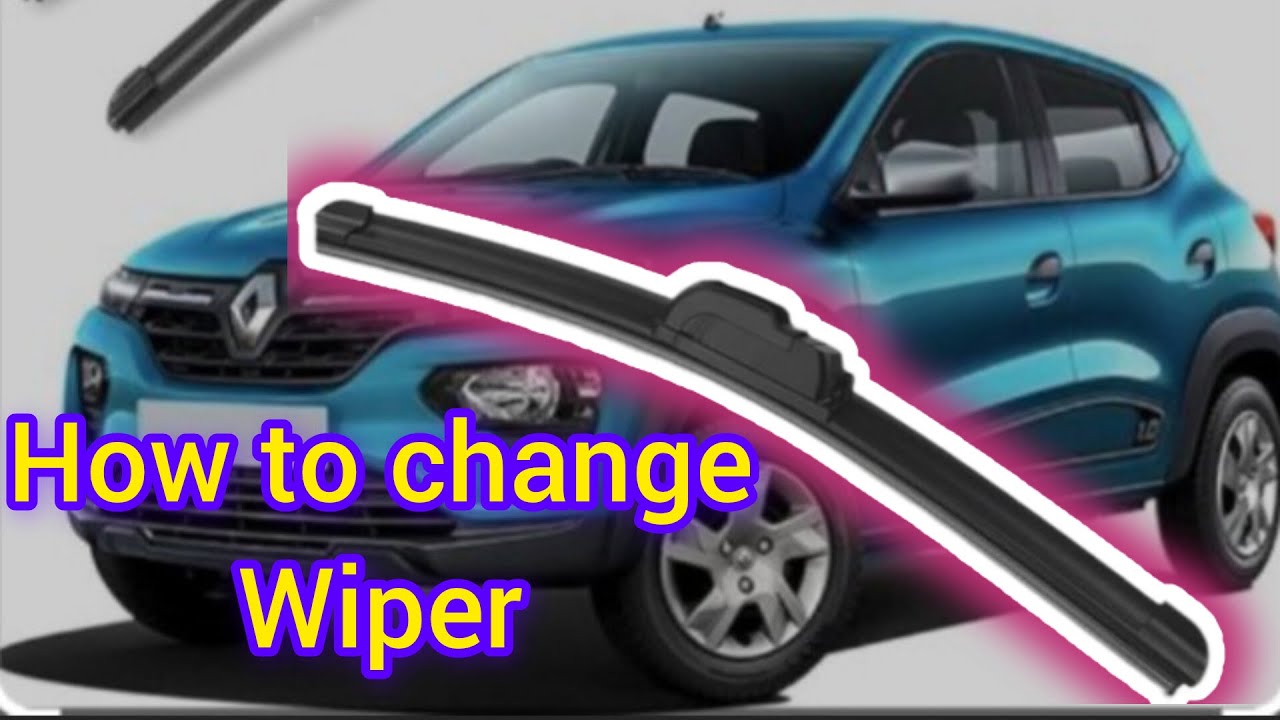 How to change wiper of Kwid car/  easy and simple to change
