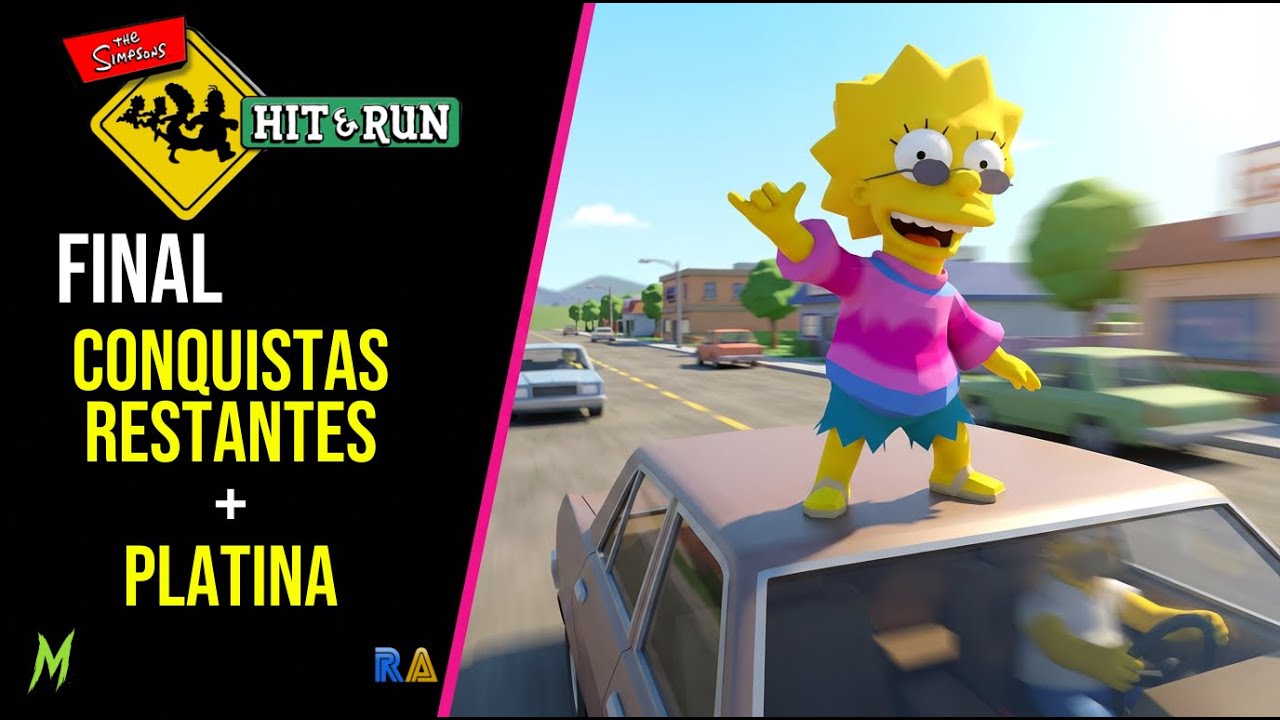 Simpsons Hit & Run - Desafios Finais e Miscelâneas (Platina)