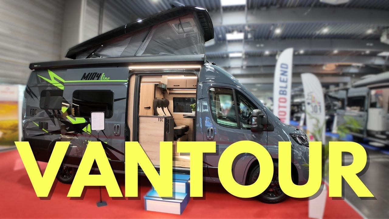 VAN TOUR: Rodzinny Kamper dla 4 os&oacute;b! 🚐 Fiat Ducato z otwieranym dachem
