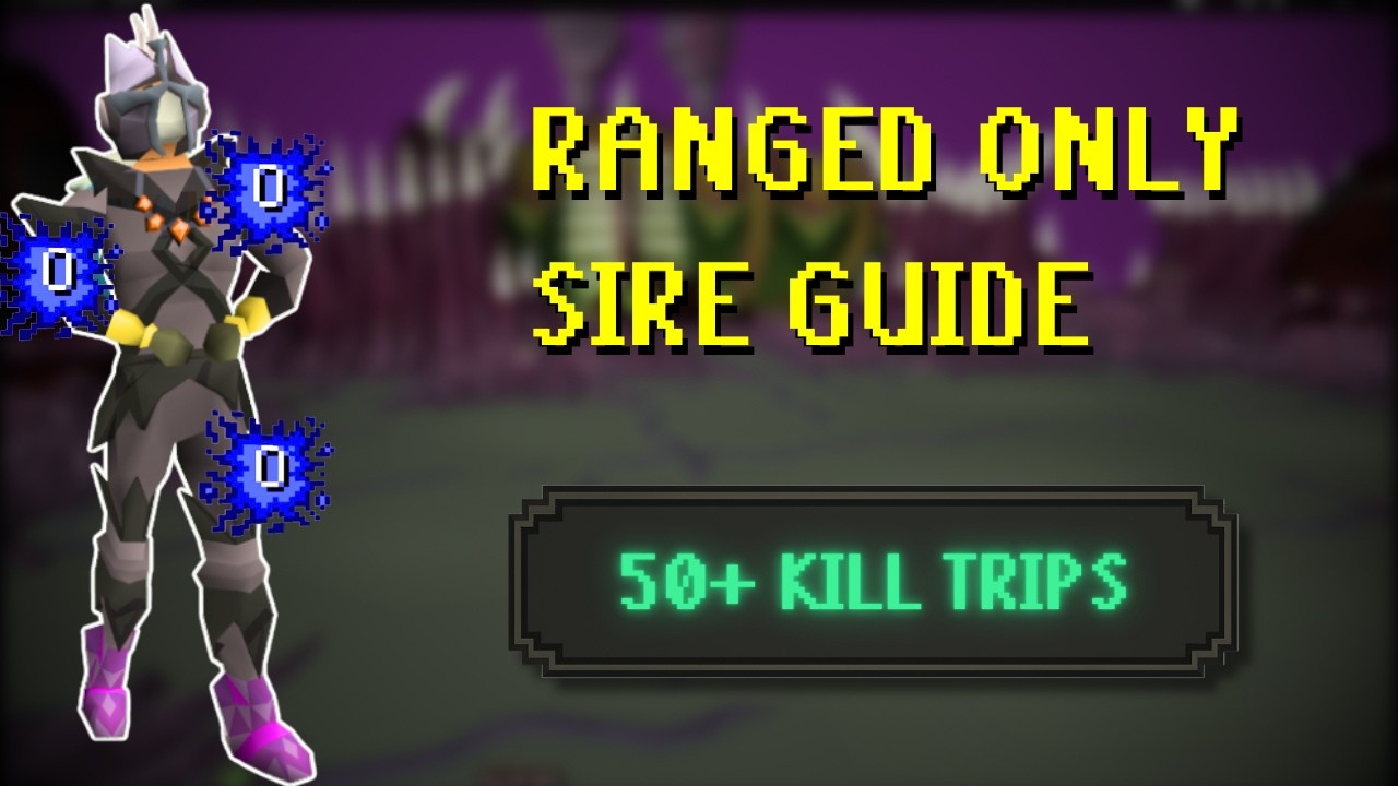 The EASIEST way to kill Abyssal Sire in 2025 (NEW ranged-only method)