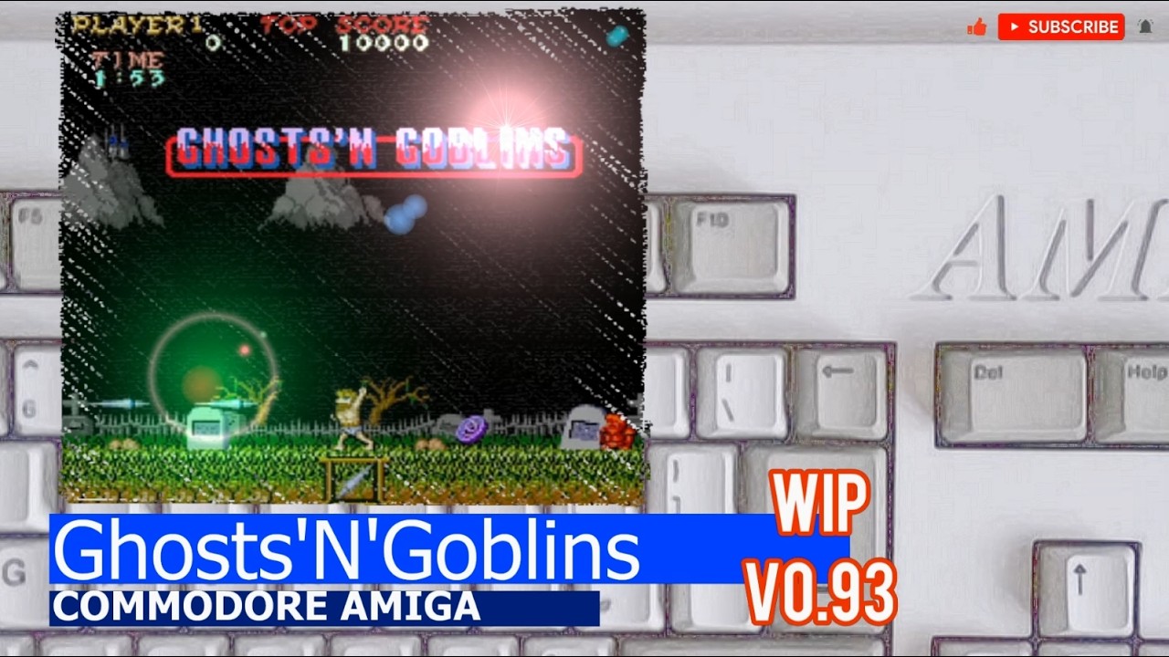 Commodore Amiga -=Ghosts'N'Goblins=- AGA v0.93