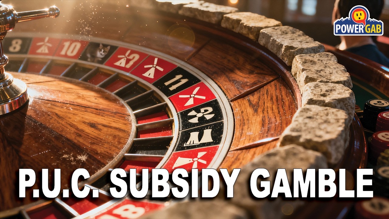 PowerGab Ep98 - P.U.C. Subsidy Gamble