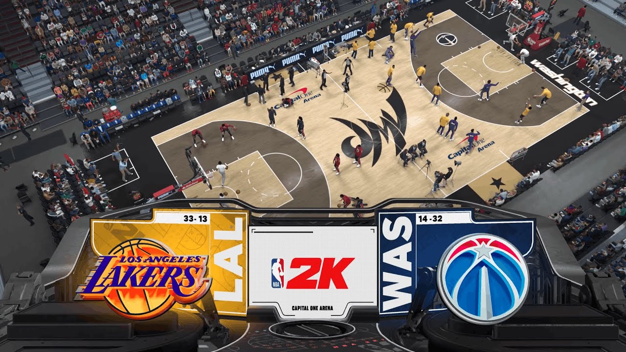 NBA 2K26| Lakers vs Wizards | Regular Season | January 30, 2026 (2025-26 NBA Season w/Lakers)