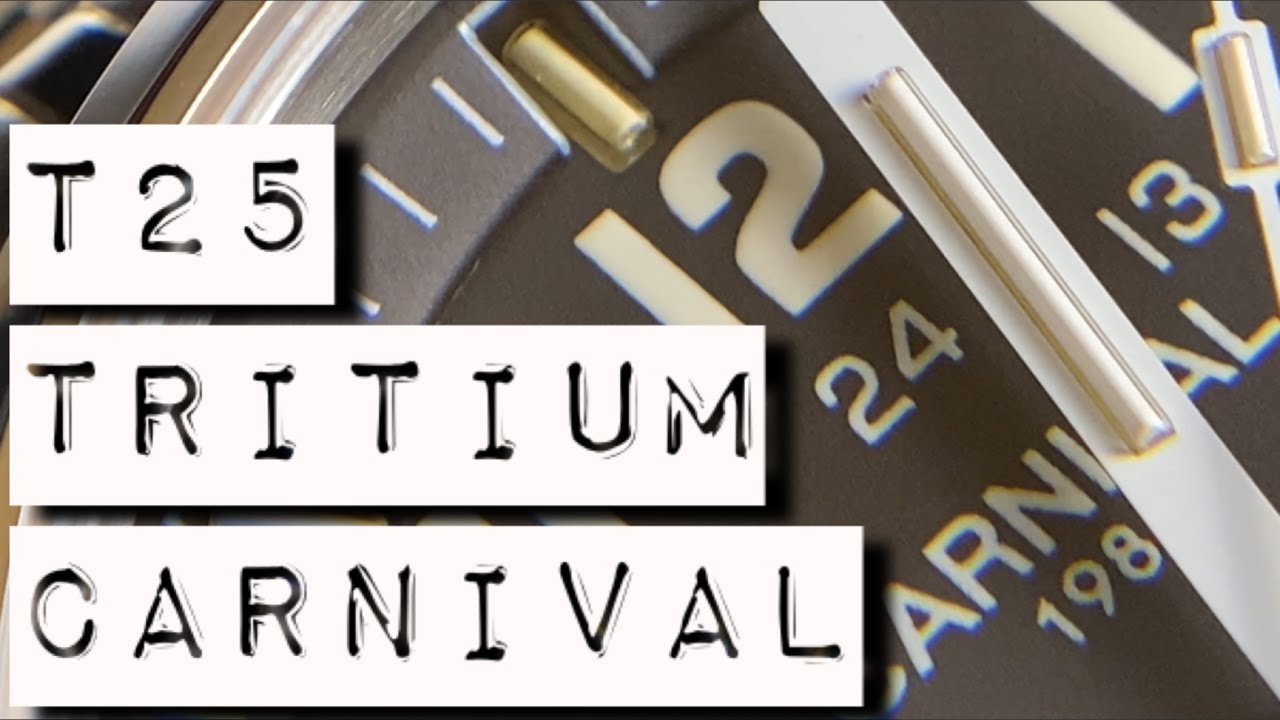 Carnival Tritium Watch Review: Hands On and Better Than I Thought