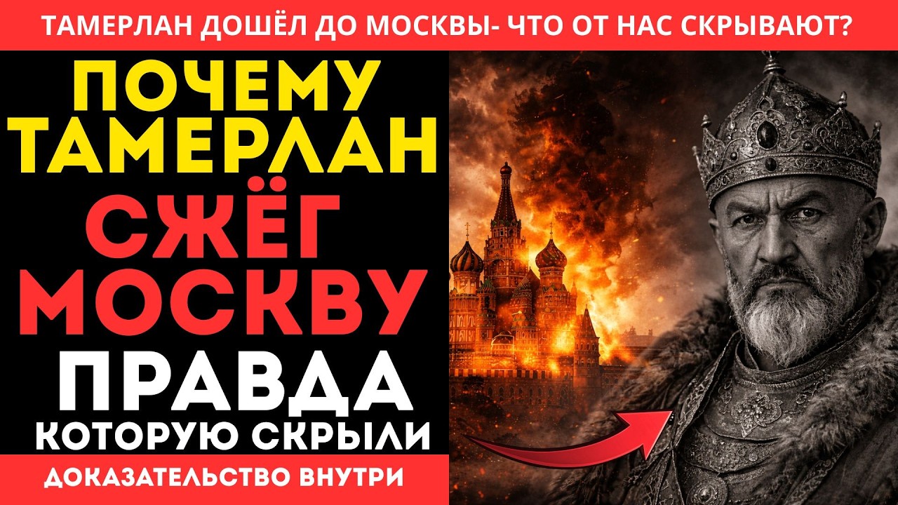 ТАМЕРЛАН И МОСКВА: ЧТО ПРОИЗОШЛО НА САМОМ ДЕЛЕ?