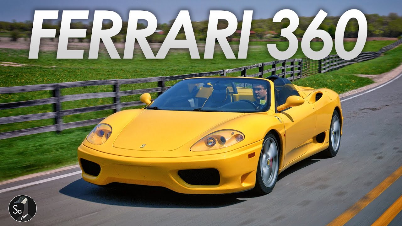 Ferrari 360 Spider | Нереальный шум, механическая коробка передач