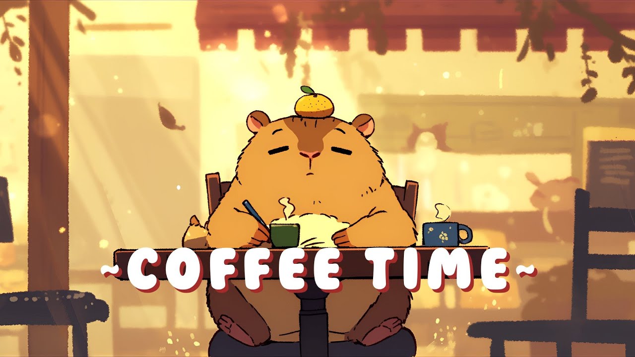 [60 Minutes] Capybara Music Lab | Relaxing Music for Work/Study 📚 🎵