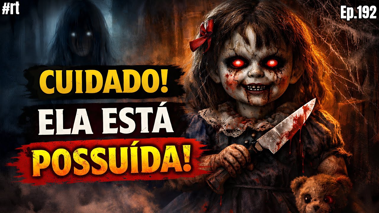 NUNCA DEIXE ESSA BONECA NA SUA CASA | HISTÓRIAS REAIS DE TERROR!