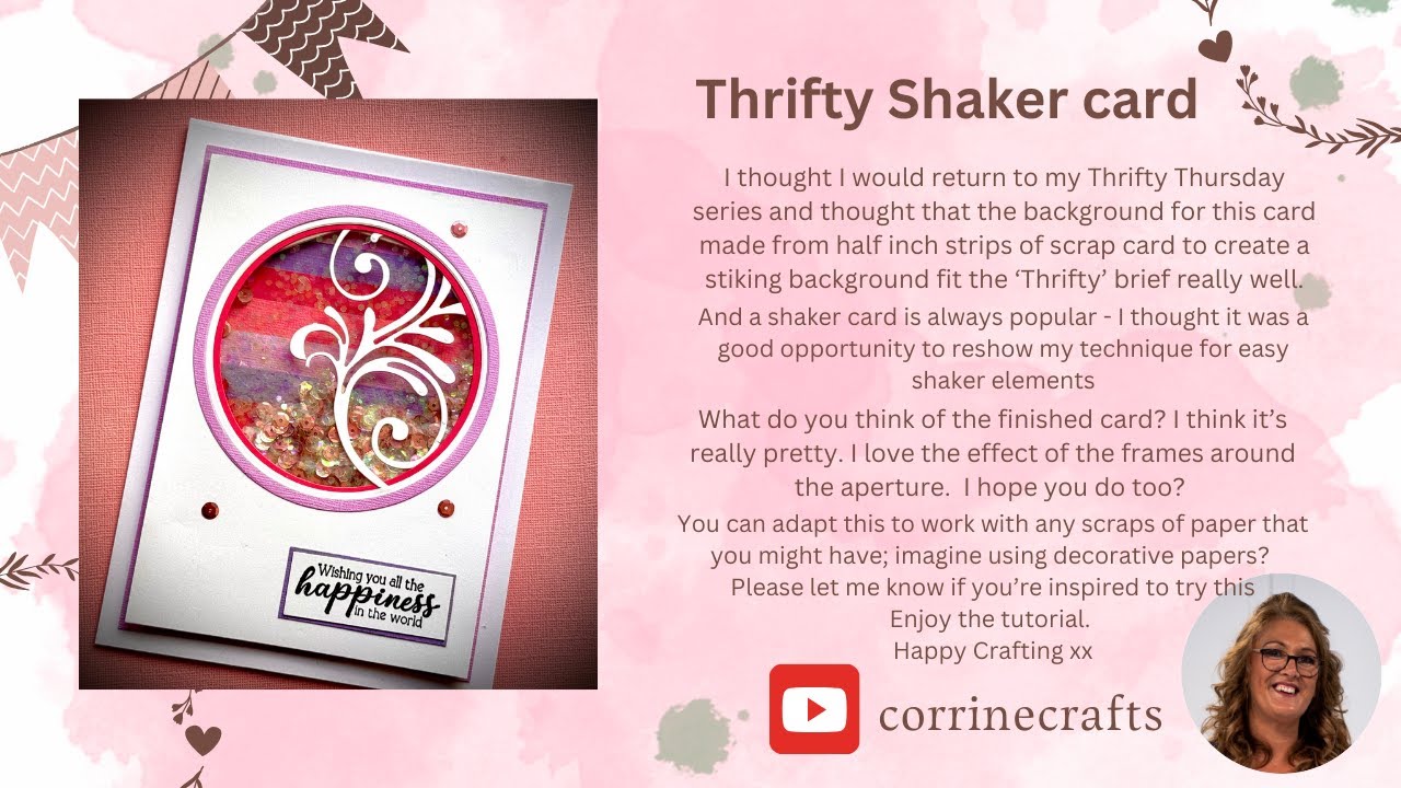 Thrifty Thursday - making the PERFECT SHAKER card.
