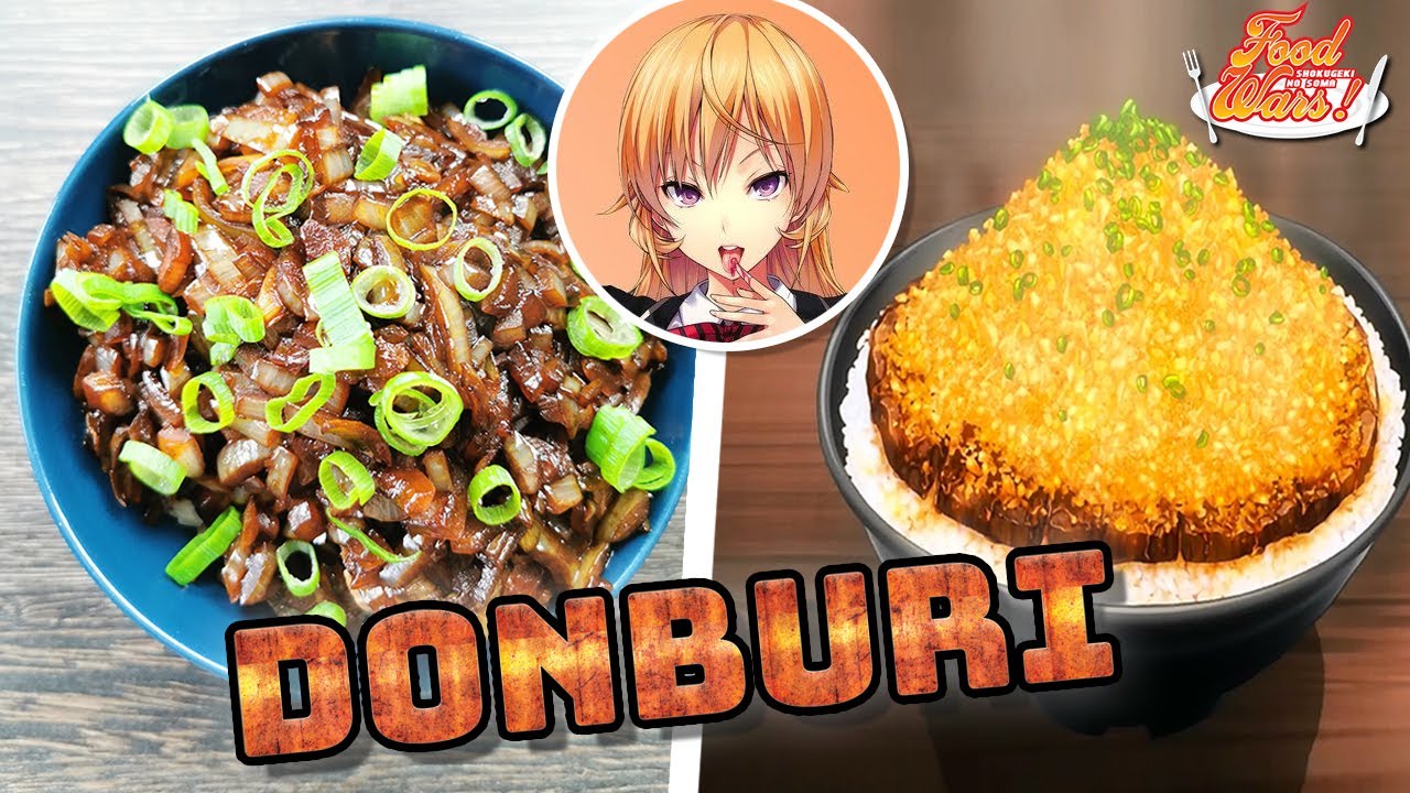 Zartes Chaliapin Steak als Donburi selber kochen - Food Wars