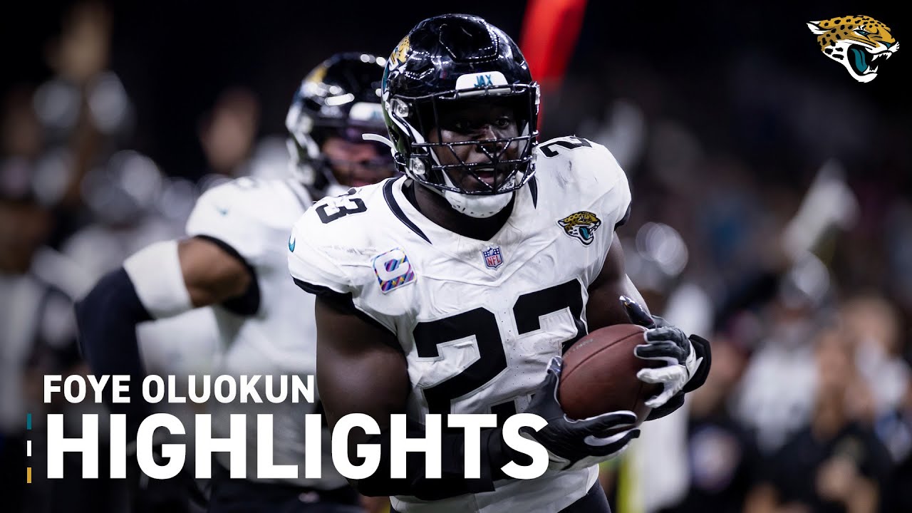 Foye Oluokun’s Top Plays as a Jaguar | Highlights | Jacksonville Jaguars