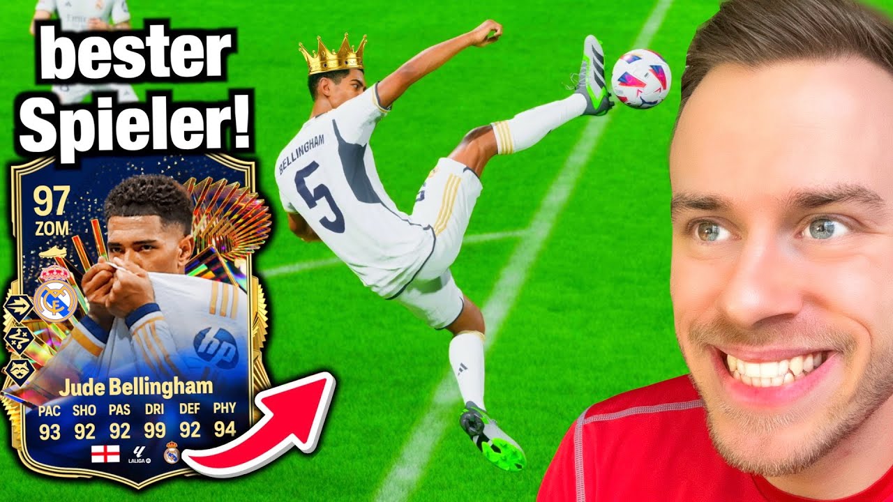 97er Jude Bellingham: der BESTE SPIELER in FC 24?! 🤩🐐 (TOTS Karte)