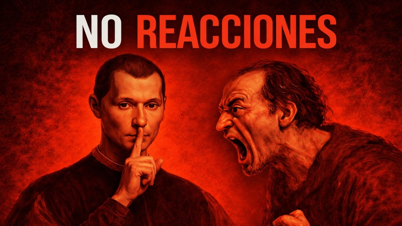 Nunca Reacciones Primero — La Regla de Poder de Maquiavelo