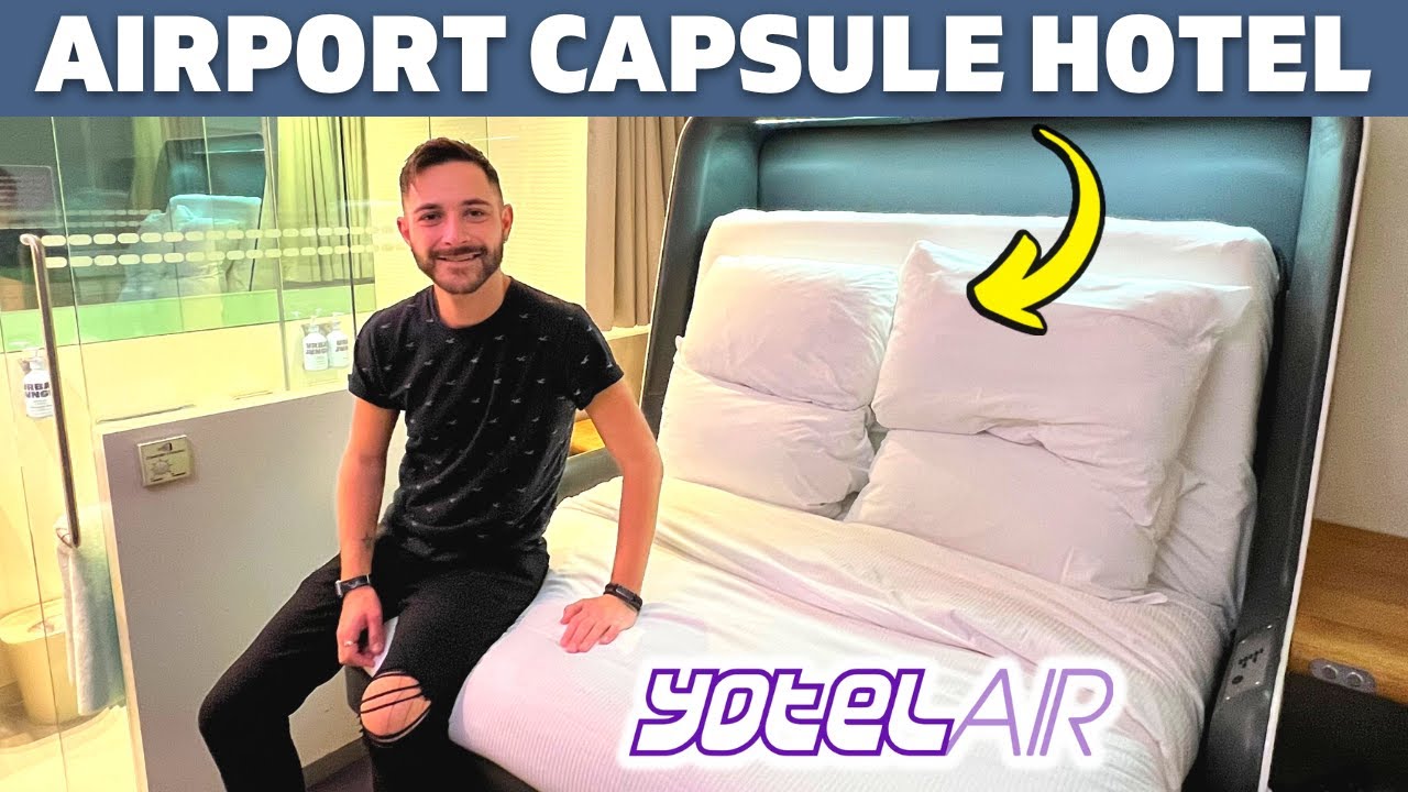 London Capsule Hotel (sleeping in the airport)