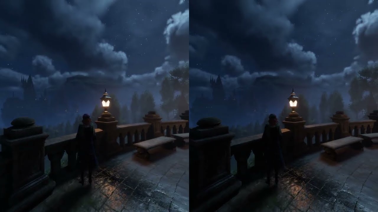 Hogwarts Legacy: Hogsmeade Walk | 4K 3D SBS (Stereoscopic) - Virtual Cinema Experience
