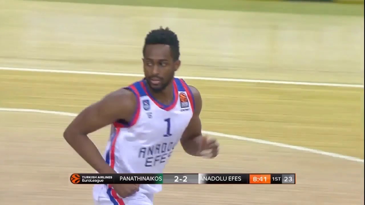 Rodrigue Beaubois highlights (Panathinaikos-Anadolu Efes: 88-75)