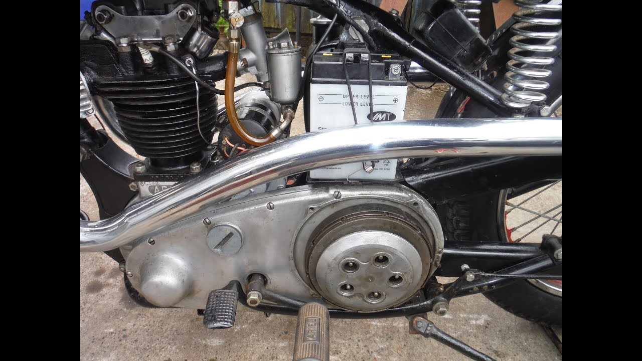 Ariel 350 RH Pre War clutch problem found at Performance Classics.