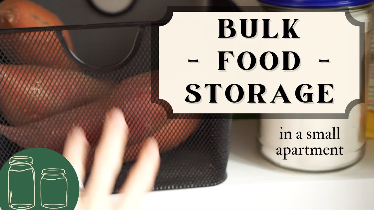 Bulk Food Storage in a Small Apartment