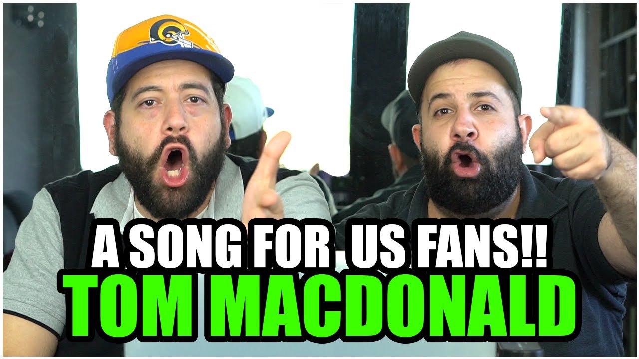 WE LOVE YOU BACK TOM!! Music Reaction | Tom MacDonald - My Fans *REACTION