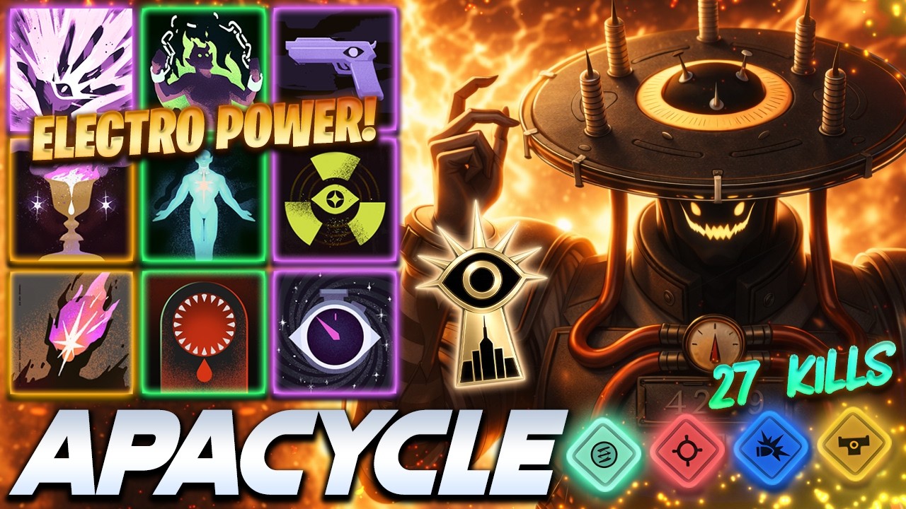 Apacycle Seven 27 KILLS - ELECTRO POWER! - Deadlock Pro Gameplay & Guides [Watch & Learn]