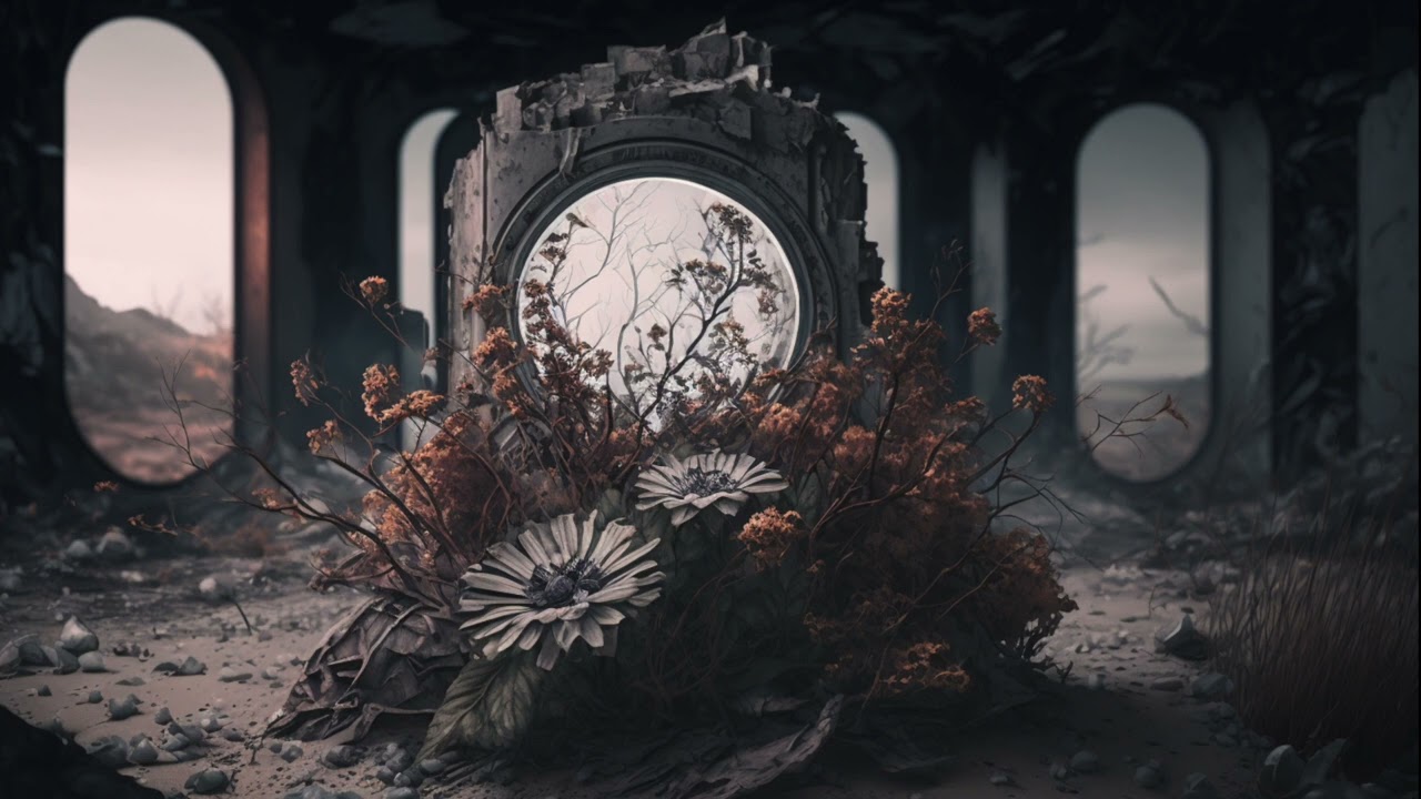 Desolate Beauty: An Abandoned Post Apocalyptic Landscape